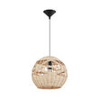 PENDUL D003R-1H-1xE27 SEMI SFERA MIC RATAN 