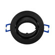 CARCASA NEGRU ROTUND GU5.3 MITTO-AR