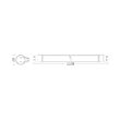TUB LED 1200MM 18W 1800LM 3000K T8 ALB 2CAP