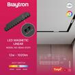 CORP LINEER LED PT SINA MAGNET M20, 3IN1, 220MM, 12W, 1020LM, NEGRU, TUYA-LAN