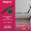 CORP LINEER LED PT SINA MAGNET M20, 3IN1, 330MM, 18W, 1580LM, NEGRU, TUYA-LAN