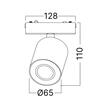 DIFUZOR PE SINA MAGNET CU BLUETOOTH, S20B, 10W, NEGRU SPEAKER