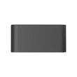 CORP GATA SR 1D 10W 3in1 SQR NEGRU