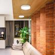 PLAFONIERA LED 50W 3in1 ALB BLADE RND