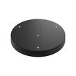 PLAFONIERA LED 50W 3in1 NEGRU BLADE RND