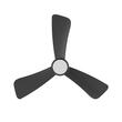 VENTILATOR DE TAVAN 18+30W-3IN1-RMT-IP20 NEGRU-FANCY