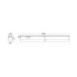 CORP LINEER LEDLINE 7W 6500K 780LM L:585MM IP20