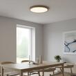 PLAFONIERA LED 20W 5in1 1600lm IP40 JADE-G2-SLR LEMN RND
