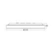 PLAFONIERA LED 20W 5in1 1600lm IP40 JADE-G2-SLR LEMN RND