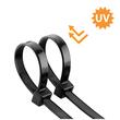 BRIDA PLASTIC 3,6x280mm NEGRU 100buc/PAC PA66-UV BRAYTRON