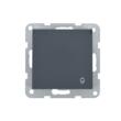 MECANISM PRIZA SCHUKO cu CAPAC PROT. COP QC KARRE PLUS 55 SOFT TOUCH NIGHT