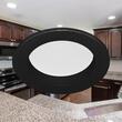 SPOT LED RTND ST 8W 3000K F:90MM FATON NEGRU