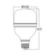 BEC LED 30W T100 6500K 3000LM E27