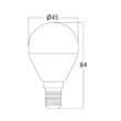 BEC LED 5W P45 PLS 6500K 450LM E14