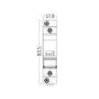 INDICATOR LED PE SINA DIN 230V VERDE BRG1-115 BRAYTRON