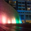 PROIECTOR LED SF 50W SMD RGB DIM + TELECOMANDA IP65 NEGRU