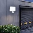 PROIECTOR LED SLIM 30W 3in1 + SENZOR IP54 ALB