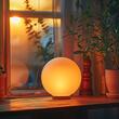 GLOB 15CM ALB CU DULIE E27
