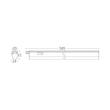 CORP LINEER LEDLINE 7W 4000K 780LM D:585MM IP20