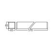 CORP LED SUSPENDAT RECTA 18W 3000K, 1620lm NEGRU