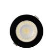 SPOT LED ROTUND MINICOB 3W 38G 3000K IP54 NEGRU BR
