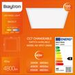 LED PANEL SLIM 40W 4800lm 595X595 ALB 3in1 BRAYTRON