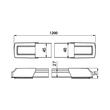 CORP LINEER PROLINE-D 36W 3000K 3000LM 1200MM ALB