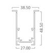 SINA MAGNETIC ST, 2M/BUC, NEGRU RC01