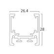 SINA MAGNETIC PT, 1M/BUC, NEGRU, INGUST