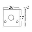 CAPACE ptr. SINE MAGNET BY41, NEGRU, SR11
