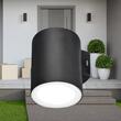 CORP LED PT, 1x9W, 720lm, 3000K, VEKTA-D WL.1 NEGRU IP65