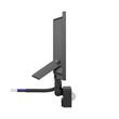 PROIECTOR LED SLIM 50W 6500K + SENZOR IP54-CF NEGRU