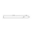 CORP LINEER PROLINE-PT 120CM 36W 3in1 IP40 NEGRU