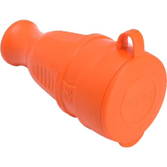 PRIZA PORTABILA SCHUKO CAUCIUC IP44 16A 230V ORANGE