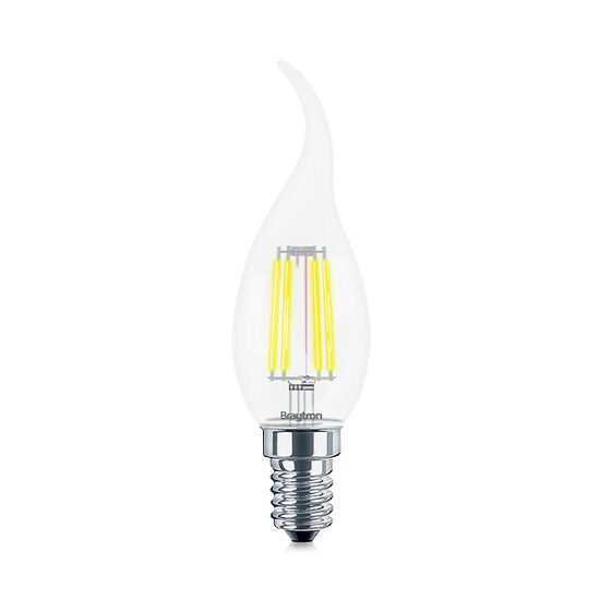 BEC LED CU FILAMENT TR 6W C35T E14 3000K FLACARA