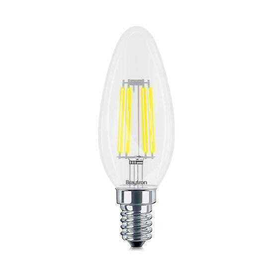 BEC LED CU FILAMENT TR 4W C35 E14 470LM 3000K