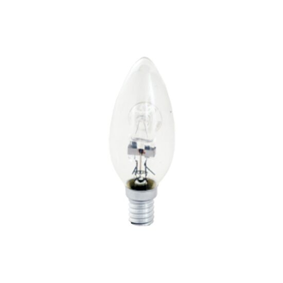 BEC HALOGEN 42W E14 C35 2800K CLEAR LUMANARE