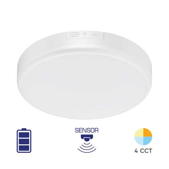 APLICA LED CU SENZOR CU KIT EMERGENTA 20W 3in1 GRANDE IP54