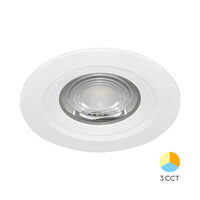 SPOT CU LED ROTUND G3 7W 3in1 IP54 ALB