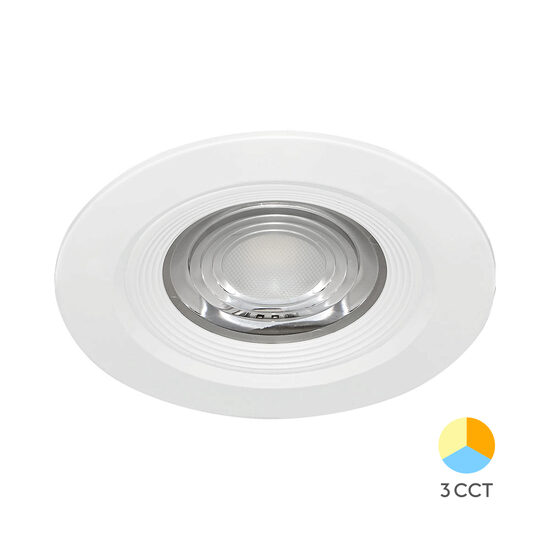 SPOT CU LED ROTUND G3 7W 3in1 IP54 ALB