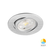 SPOT LED ROTUND 7W 3IN1 230V IP20 ALUMINIU ROTABIL