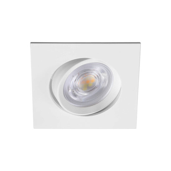 SPOT LED PATRAT 5W 380LM 38GR 3000K IP20 G1 ROTABI
