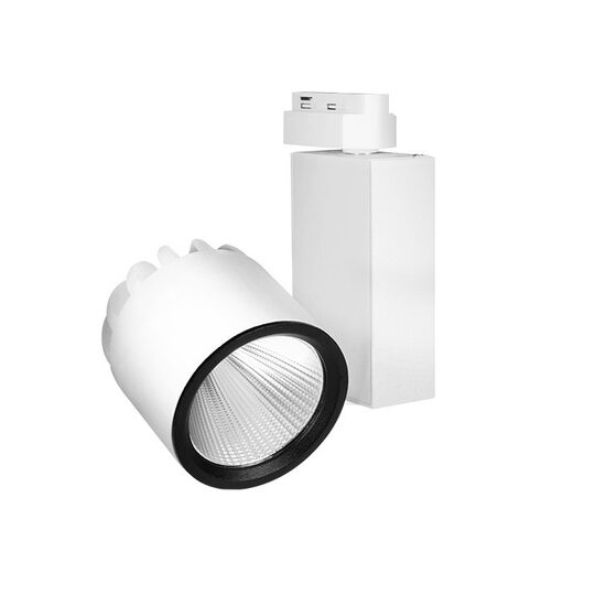 SPOT LED PE SINA ALB 4000K 30W 2660LM COB BRPLUS