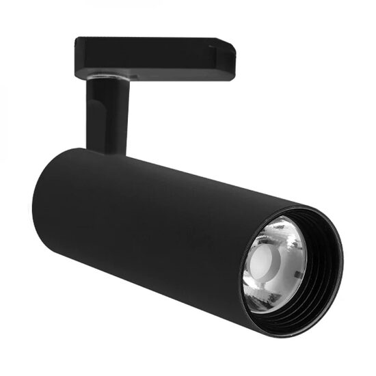 SPOT LED PE SINA NEGRU 3000K 15W 1180LM COB BR PLU