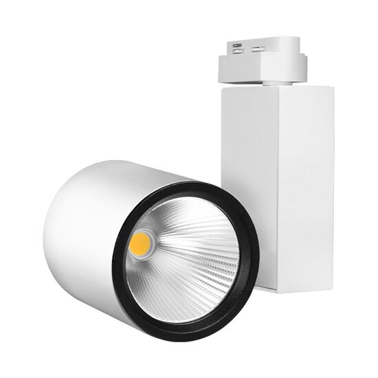 SPOT LED PE SINA ALB 3000K 40W 3600LM TRIFAZIC