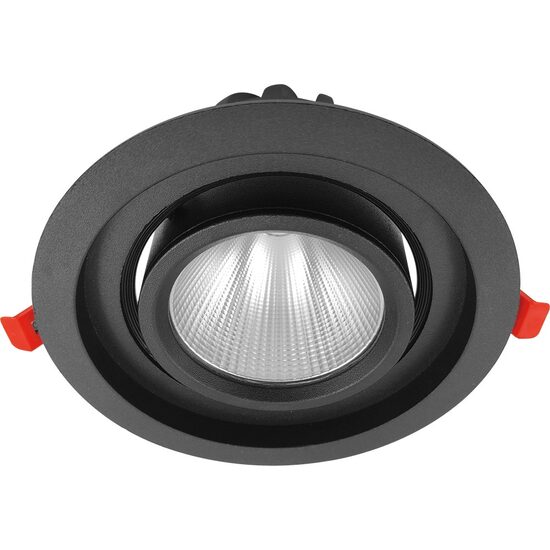 SPOT LED ROTABIL NEGRU 3000K 30W 2700LM COB BR PL.