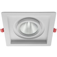 SPOT LED ROTABIL ALB 4000K 30W 2700LM COB BR PLUS