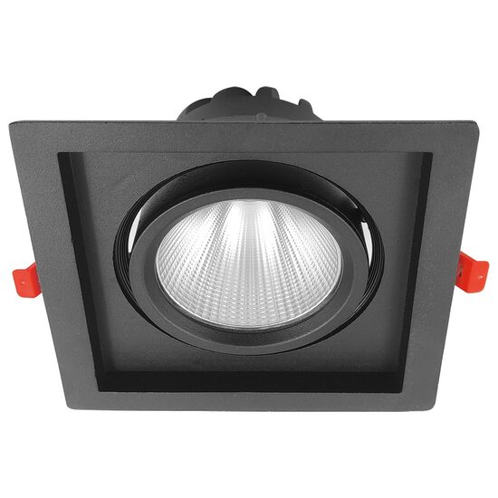 SPOT LED ROTABIL NEGRU 4000K 30W 2700LM COB BR PL.