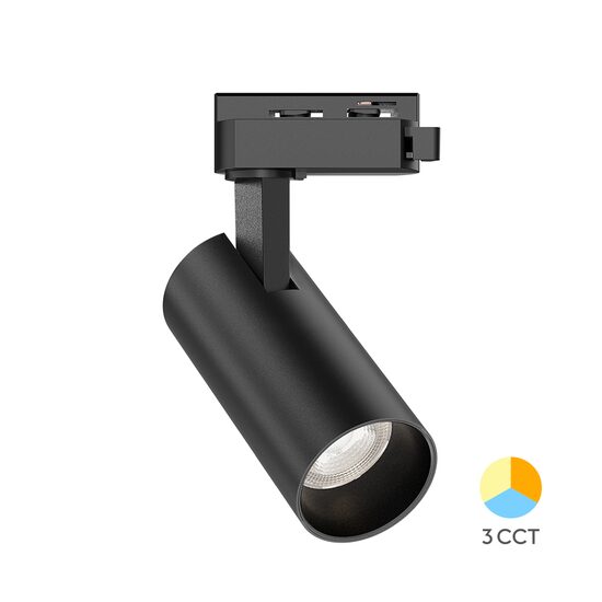 SPOT LED PE SINA-P15-NEGRU 3in1 15W 1560LM MONOFAZIC