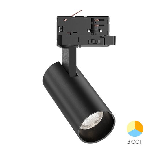 SPOT LED PE SINA-P15-NEGRU 3in1 15W 1560LM TRIFAZIC